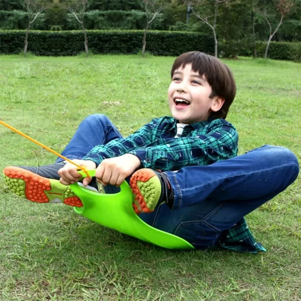 Universal Model Heavy Duty Grass Sliding Sled Large Size Thicken Skiing Board Durable Solid Color Snow Sled Outdoor