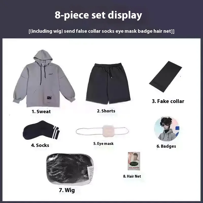 

Fifth Law Prisoner Luca Esports Cosplay Hoodie Unisex Gaming Theme Anime Costume Sweatshirt For Fans And Cosplay Events