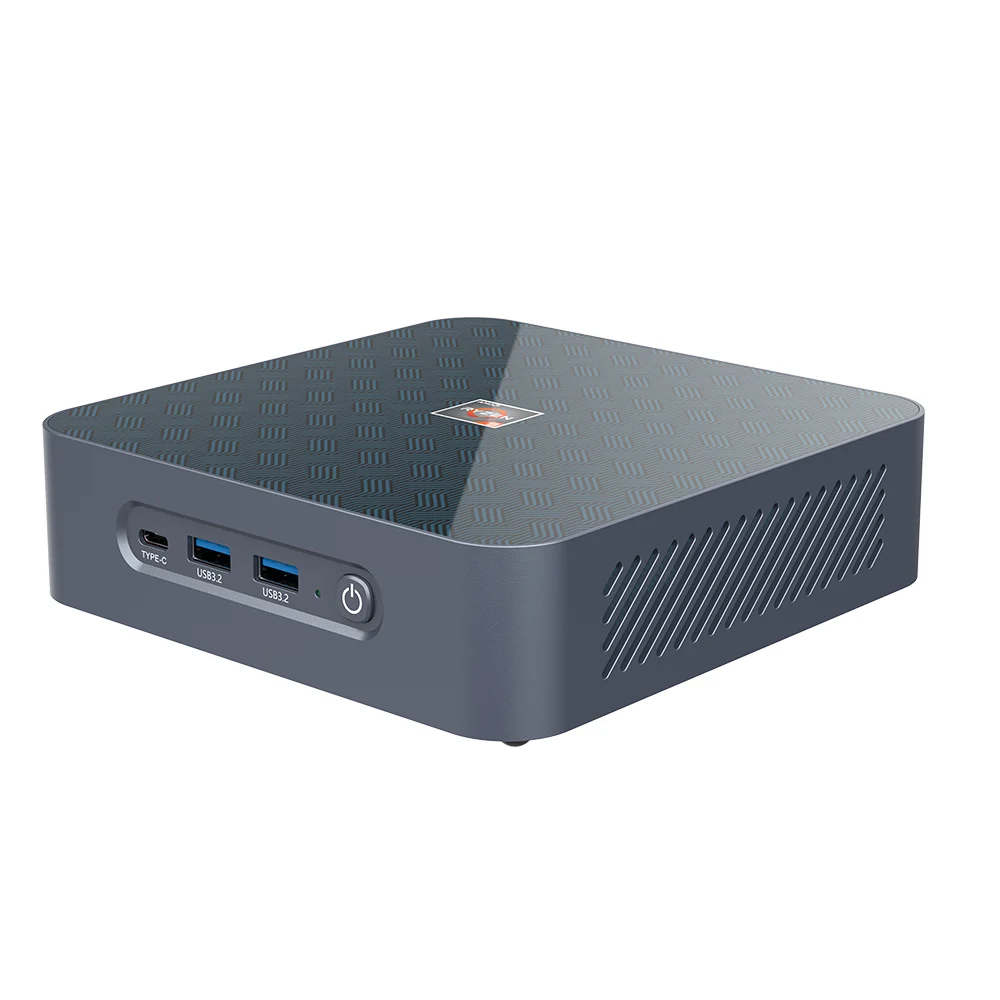 ADM R7 كمبيوتر ألعاب صغير 5800H DDR4 16G 32G Dual 2.5G Lan Windows11 R5 5600H ألعاب كمبيوتر مكتبي صغير Type-C PD Wifi6