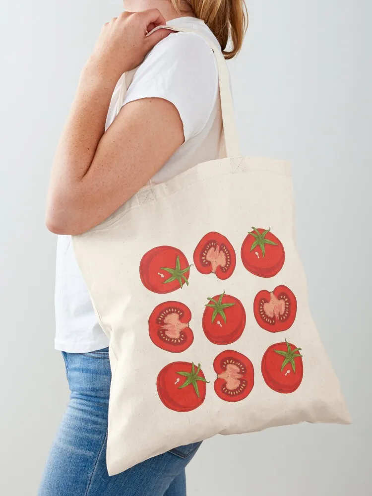 

Ripe Red Tomatoes Tote Bag personalized tote shoping bag women bag tote men