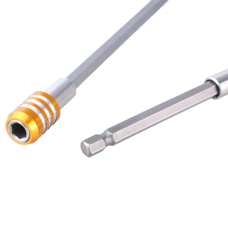 1/4 Inci Batang Rilis Cepat Bor Magnetik Obeng Bit Ekstensi Pemegang Dropship