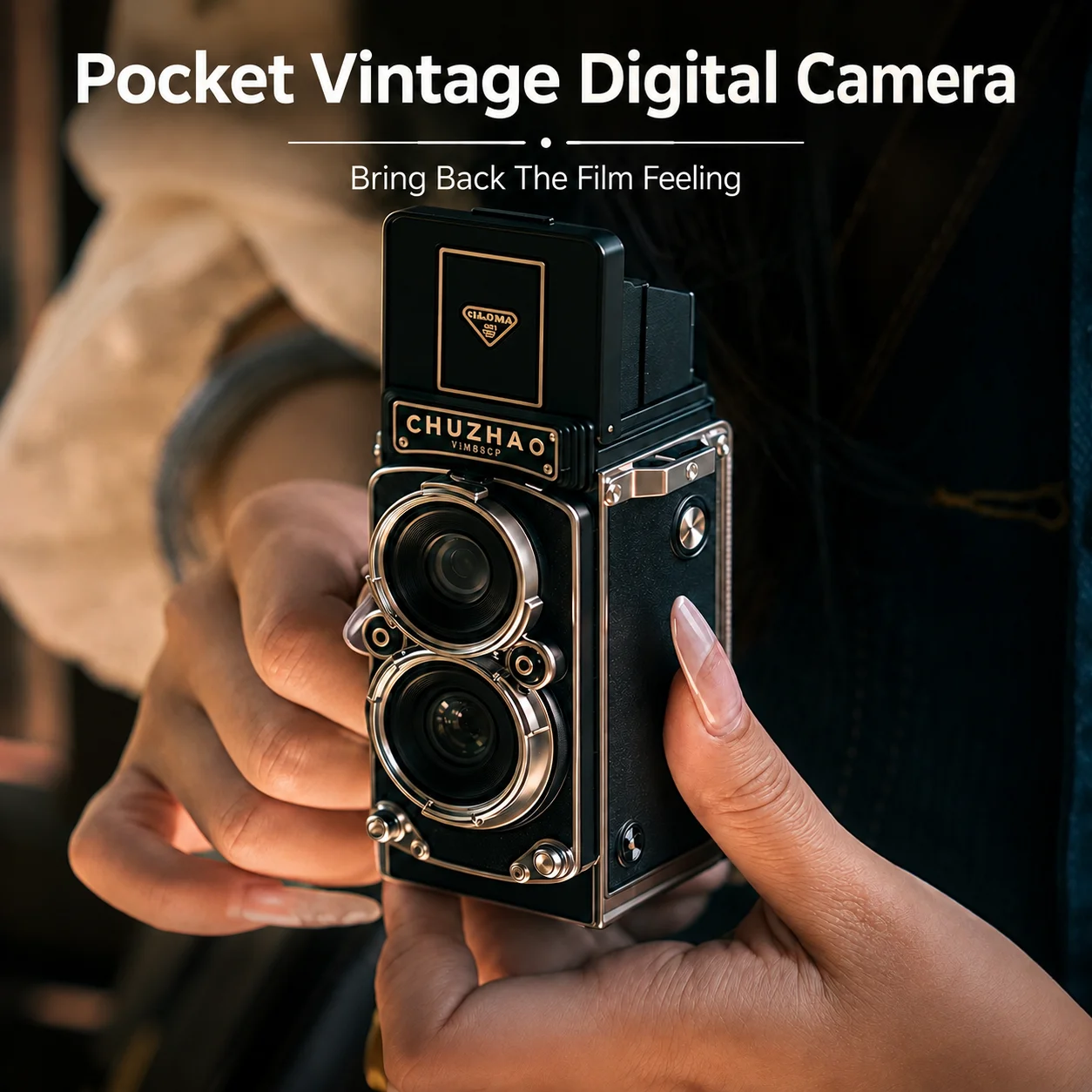 CHUZHAO Vintage Mini Digital...