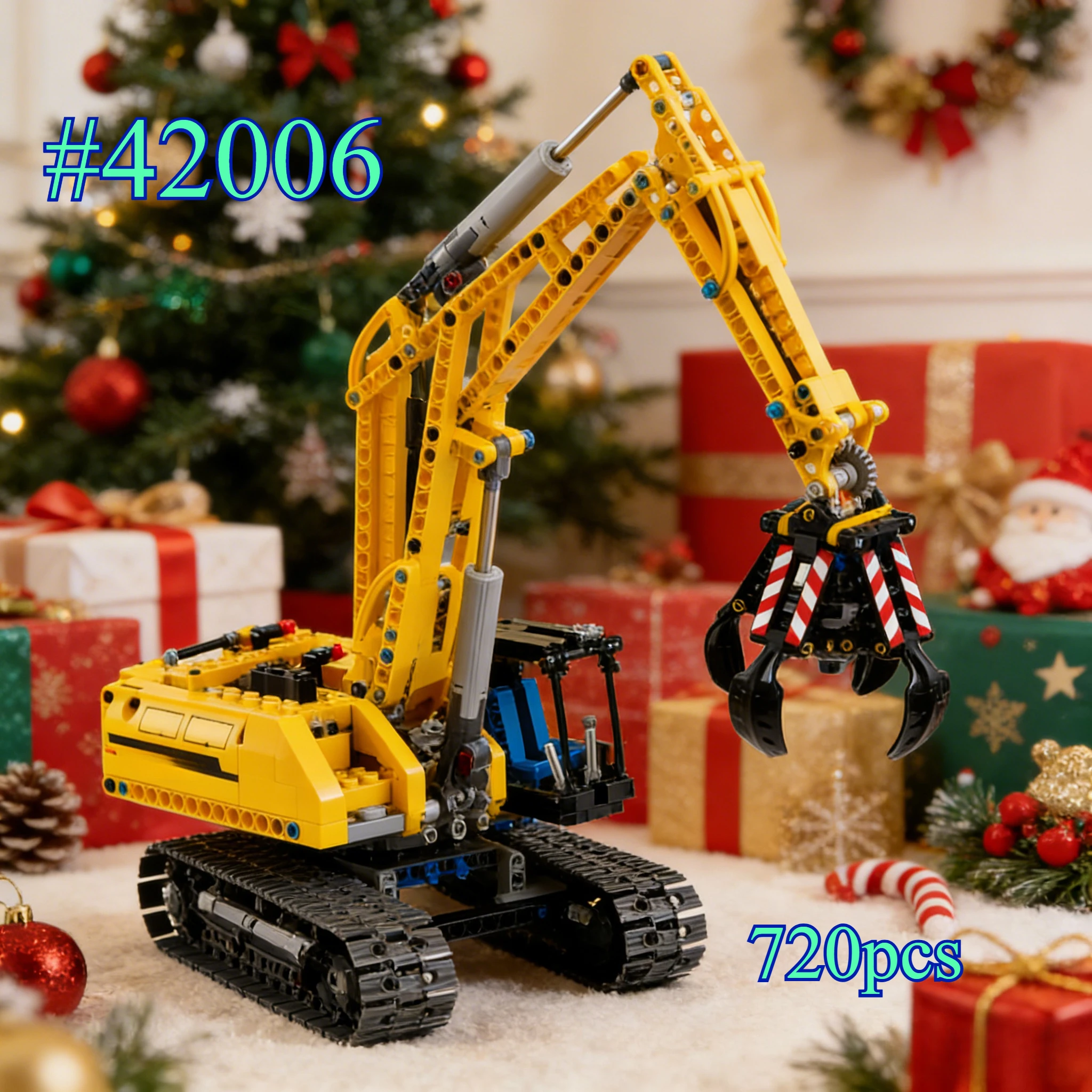 

Строительные блоки экскаватора серии 42006 Наборы строительных блоков Подходит для рождественских подарков, совместимые с частицами Legoed, 720 шт.