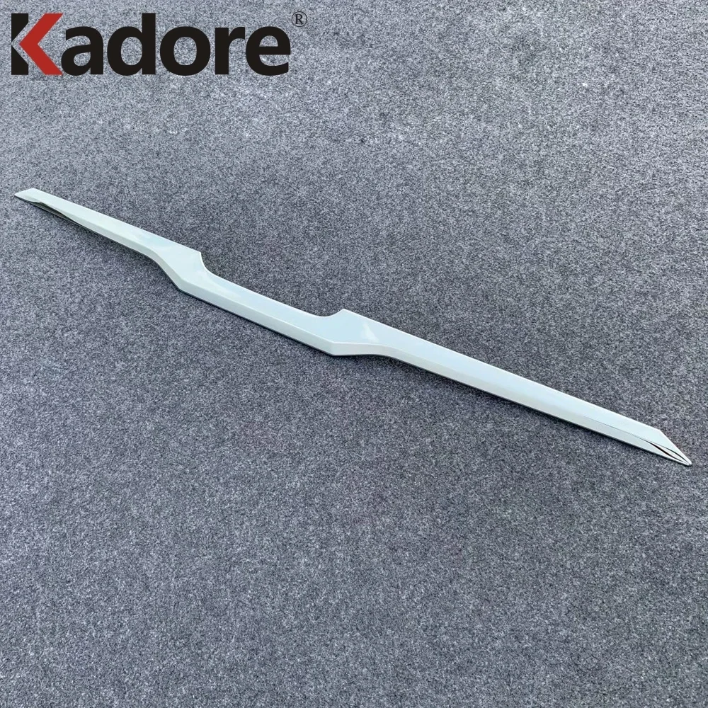 Rear Trunk Lid Cover Trim For Toyota Raize 2020 2021 2022 2023 2024 2025 Chrome Car Tailgate Tail Door Molding Strip Accessories
