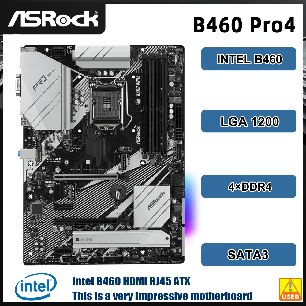 Asrock B460 PRO4: A Motherboard para Processadores LGA 1200 com Excelente Desempenho