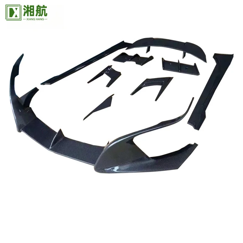 

Подходит для BMW I8 TOP модели 2015-2021, небольшой комплект кузова из углеродного волокна, передние и задние боковые юбки для губ