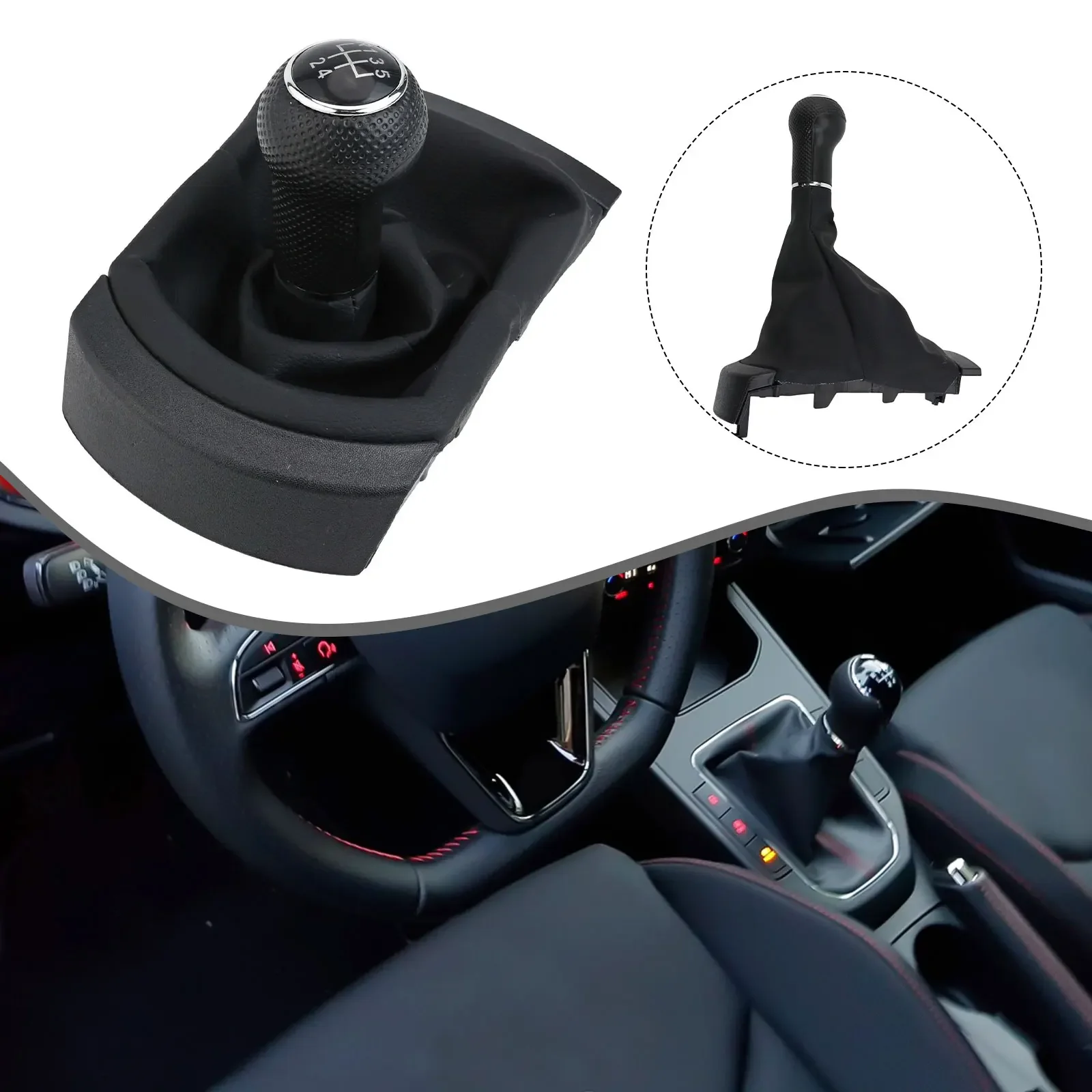 

Manual 5 6 Speed Car Gear Shift Knob Easy Installation Enhanced Driving Experience Driving Experience Enhancement