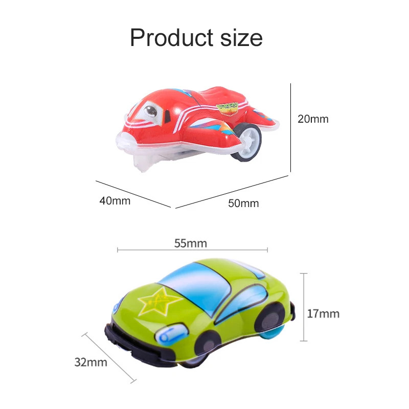 Pull Back Car / Aircraft Simulation Model Children Mini Toys Plastic Cartoon Parent Child Developmental Toy Student Prizes TMZ