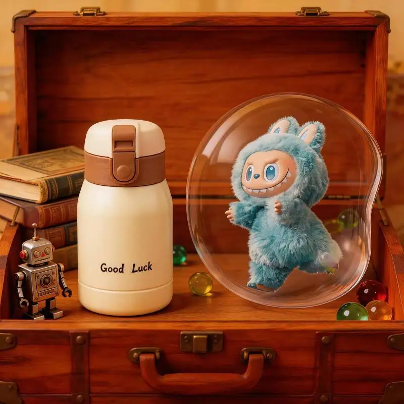 

POP MART THE MONSTERS Forward High Energy Series LABUBU Doll Adult Insulated Bottle Universal Thermos Cup Men Women