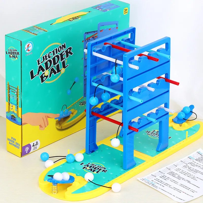 Sports Ladder Ball Set Multiplayer Party Table Games Puzzle Hands on Training Interactive Board Games Toys for Kids Adult