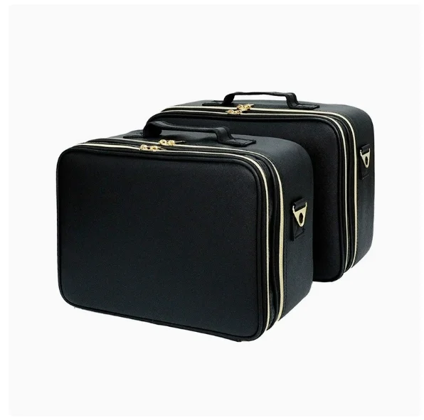 Large Makeup Bag Professional Makeup Train Case for Makeup Artists Travel Cosmetic Women Cosmetic Suitcase Toiletry Cosmetic Bag