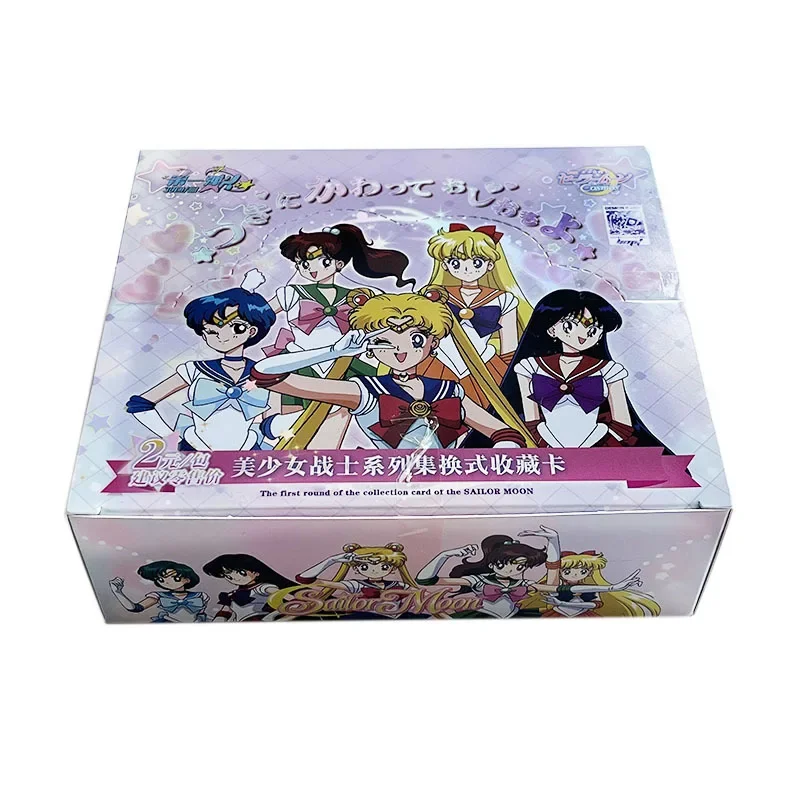 Paquete de 30 tarjetas de colección Sailor Moon, serie de cristal eterno del 31 ° aniversario, Tcg Anime Tsukino Usagi, suministros para fiestas para niñas, juguete para regalo
