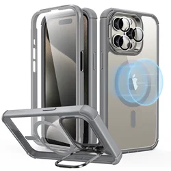 ESR for iPhone 15 Pro Max MagSafe Case Full-Body Military-Grade Drop Proof Case with Screen Protector for iPhone 14 Pro Max