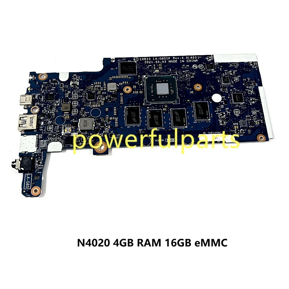 placa-base-para-dell-chromebook-3100-02vpk7-cn-02vpk7-edb10-la-g851p-n4020-4g-ram-16g-emmc-en-buen-estado