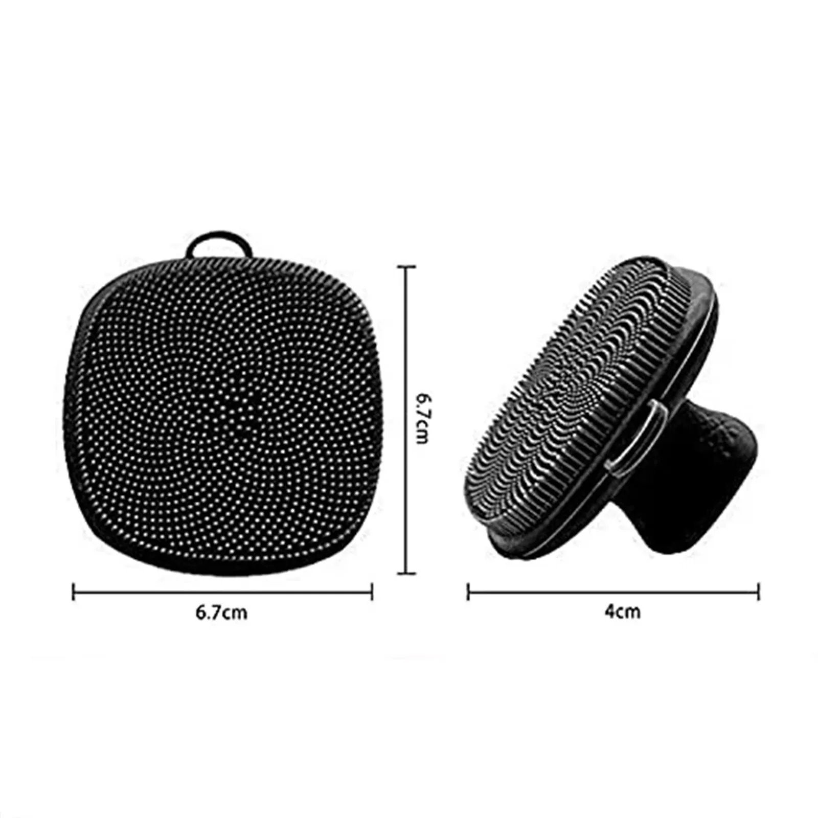 Siliconen Gezichtsborstel Voor Mannen Gezichtsreinigingsborstel Siliconen Gezicht Wassen Borstel Handleiding Waterdichte Reiniging Huidverzorging Gezichtsborstels