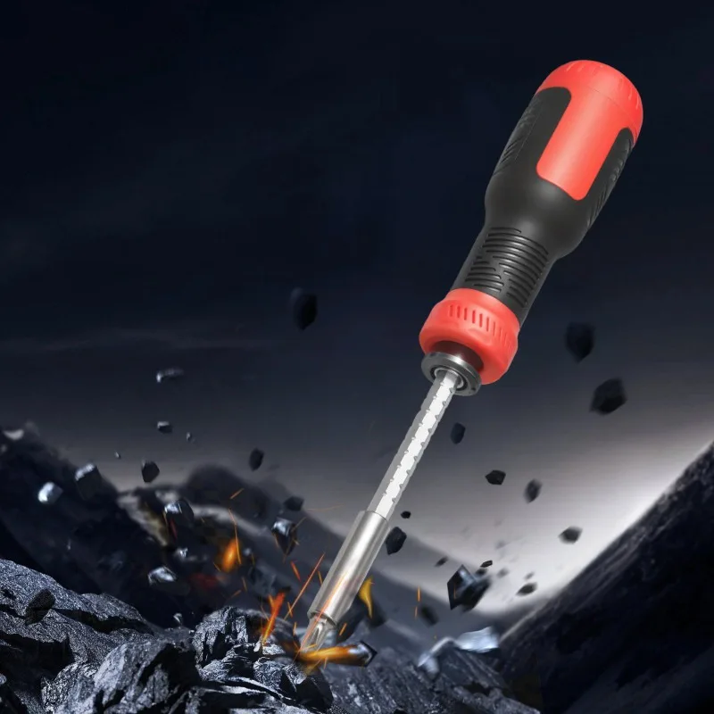 13피스 스크루드라이버 세트 자석 손잡이 토르크 필립스 수공구 소켓용