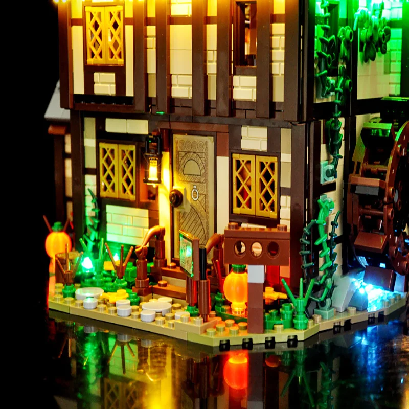 LYBMTWF ชุดไฟ LED เข้ากันได้กับเลโก้ 21341 บล็อกตัวต่อบ้าน (ไม่รวมอิฐแบบจำลอง)