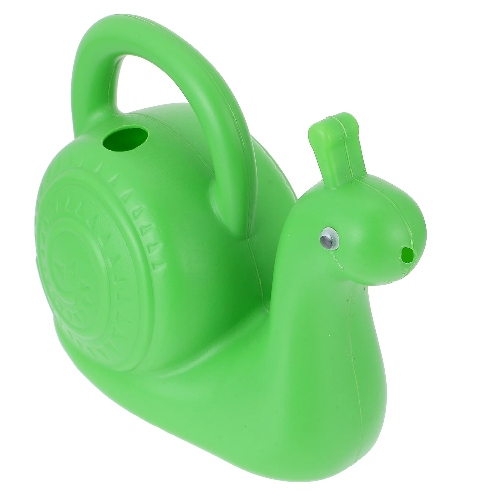 Regadera de animales verdes, maceta de jardinería portátil de pared gruesa y duradera para flores, plantas, regadera encantadora de dibujos animados para niños