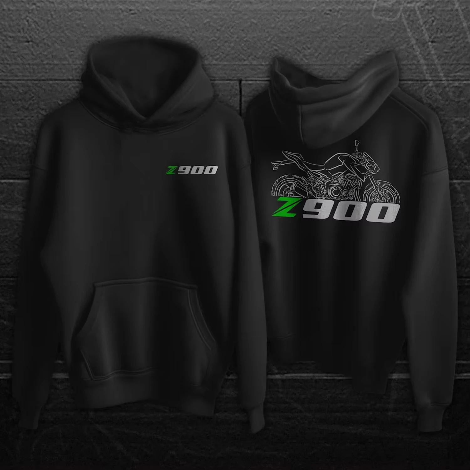 

Новая толстовка-худи Kawasaki Z900 2026 года, унисекс, для взрослых, уличная одежда, мотоциклетная, спортивный костюм