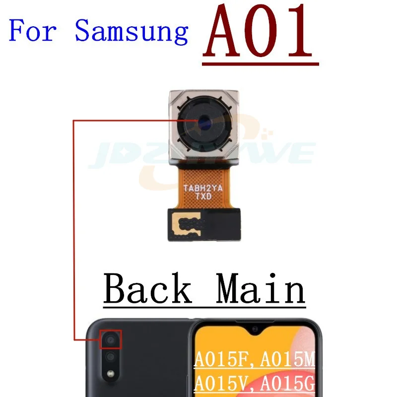 Rear Camera For Samsung Galaxy A01 Core A11 Selfie Back Facing Backside Front Small Camera Module Flex Spare Parts