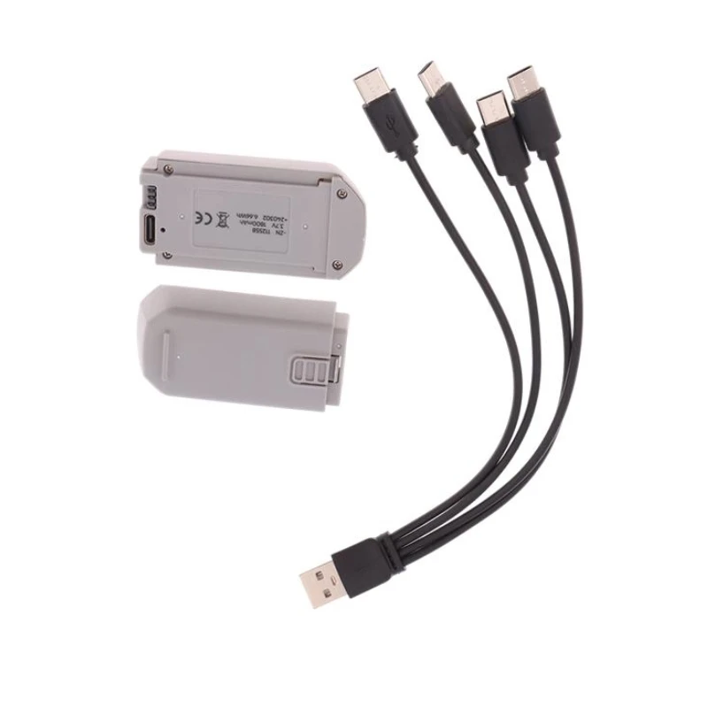 

For GT3 RC Drone ﻿Original Battery 3.7V 1800mAh For V66 Mini Drone Parts V66 CZ06 D16 Quadcopter Accessories