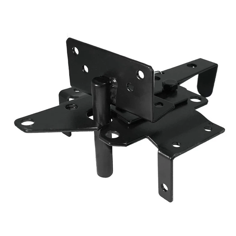 Quick Pin Door Bolt Automatic Latch Gate Lock Post Mount Self-Locking Bolts-A69M