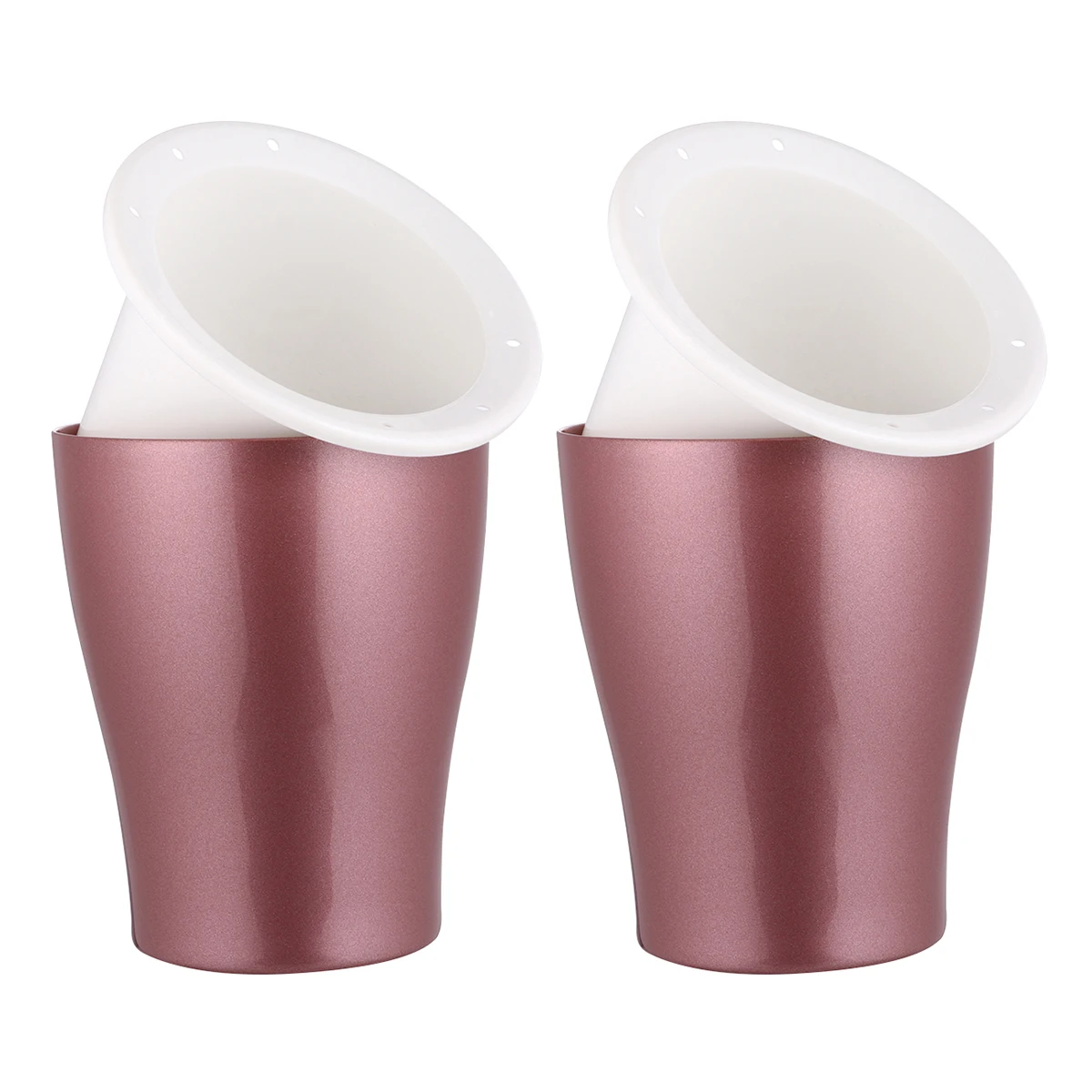 

2 Pcs Self Watering Flowerpot Water Storage Plastic Planter for Cacti Herbs Houseplants Heat Resistant Cold