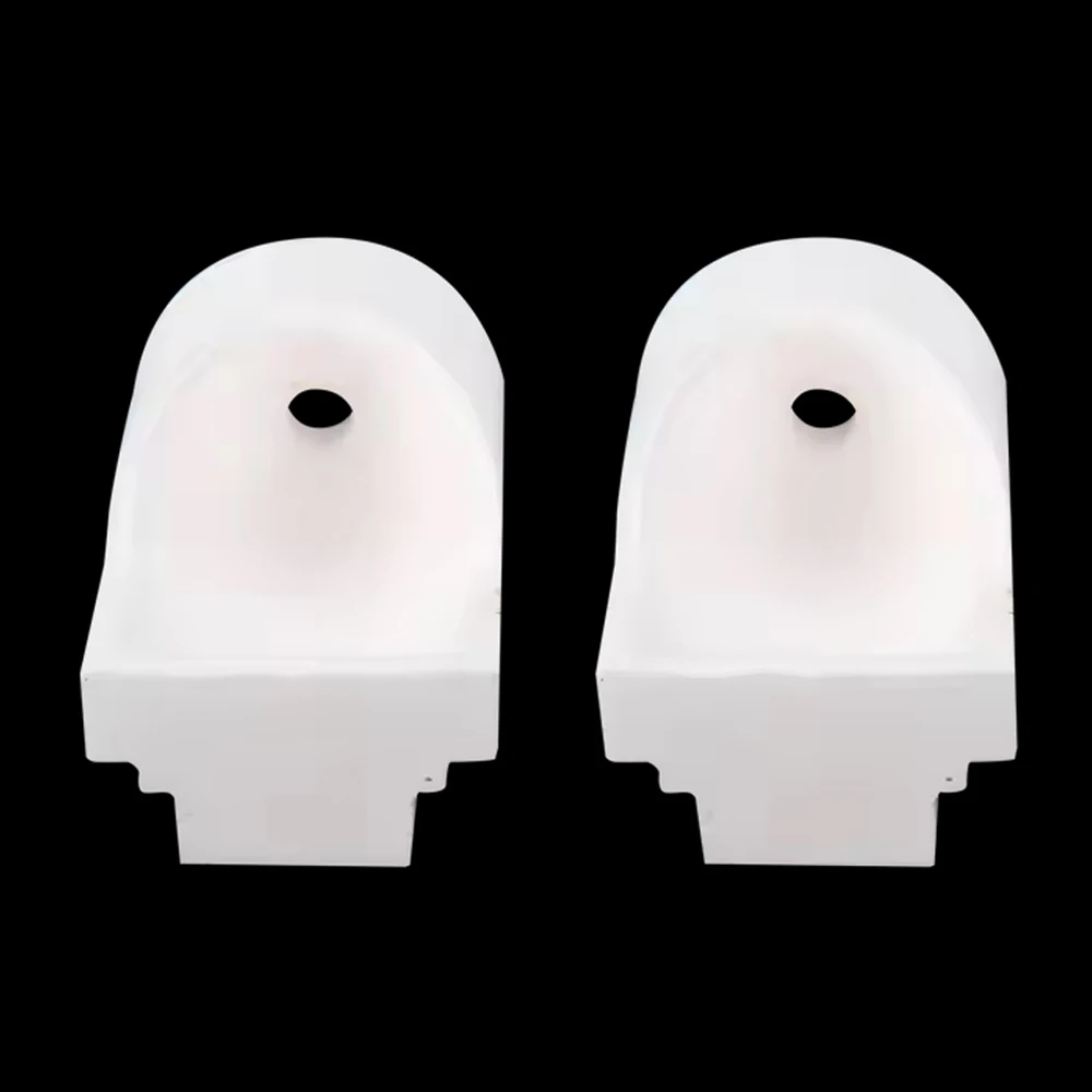 Dental Laboratory Horizontal Crucible for Centrifugal Casting Machine Melting Alloy Quartz Ceramic Casting Crucible