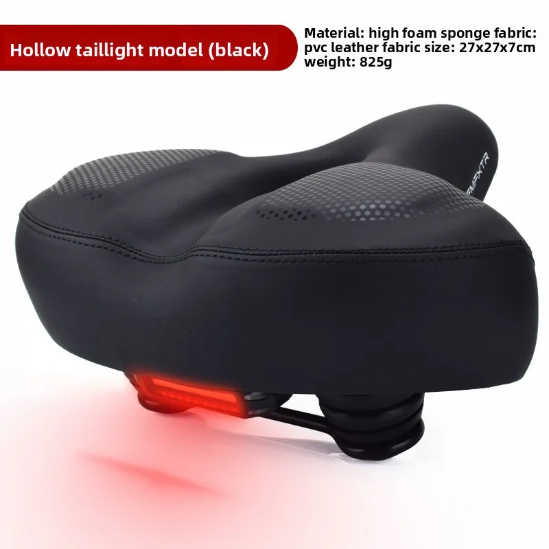 

Wide Bike Seat for Comfort Large Soft Padded Bicycle Seat Cushion Oversized Comfortable Replacement Saddle for Bicycle saddles
