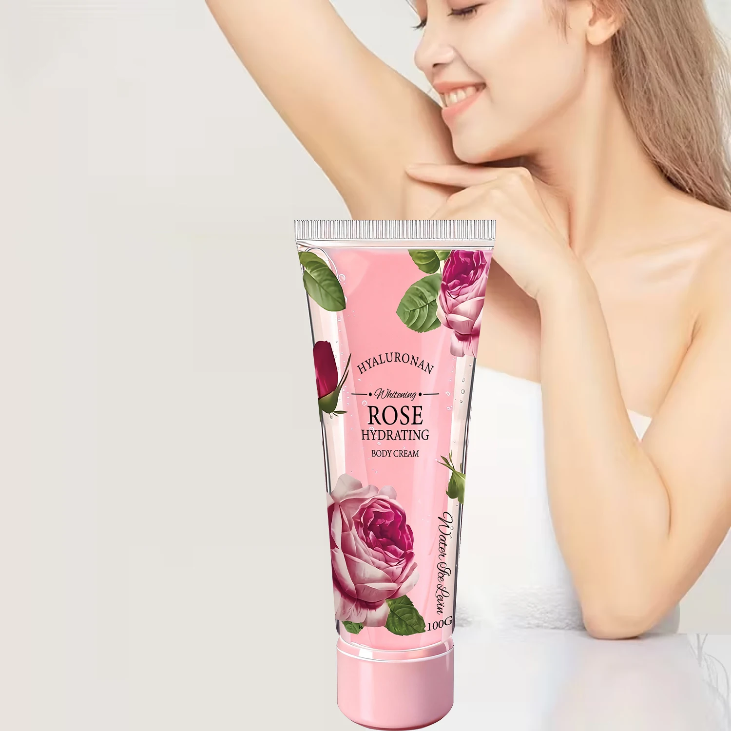 Body Cream with Niacinamide & Centella for Deep Moisturizing，Firming,Lightweight，Fast Absorption for All Skin Types