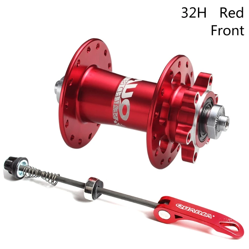 Hub Disc Brake MTB Mountain 2 Bearing front Hub 32H or 28 hole 28 clicks quick release DropShipping