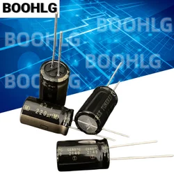 5PCS 220UF 63V Capacitor 63V 220UF 12.5X20MM Tuner TONEREX Copper Pin