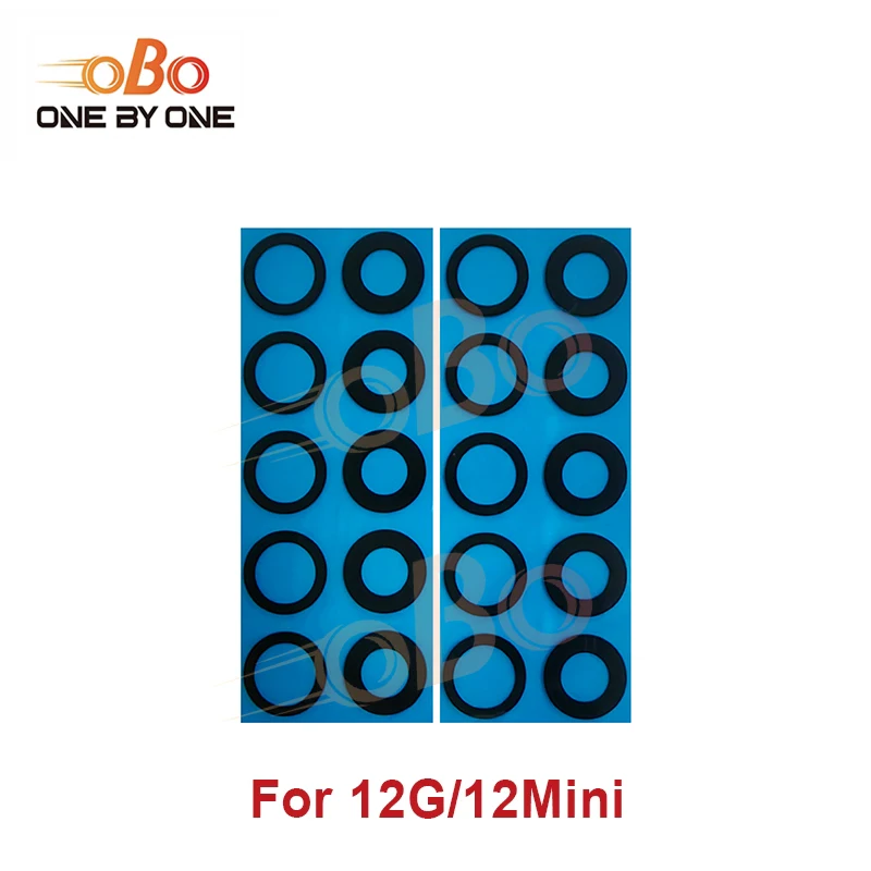 10Sets Back Rear Camera Lens Glass For iPhone X XR XS 11 12 PRO MAX 12 Mini Camera Lens Glass with Adhesive Replacement view 2