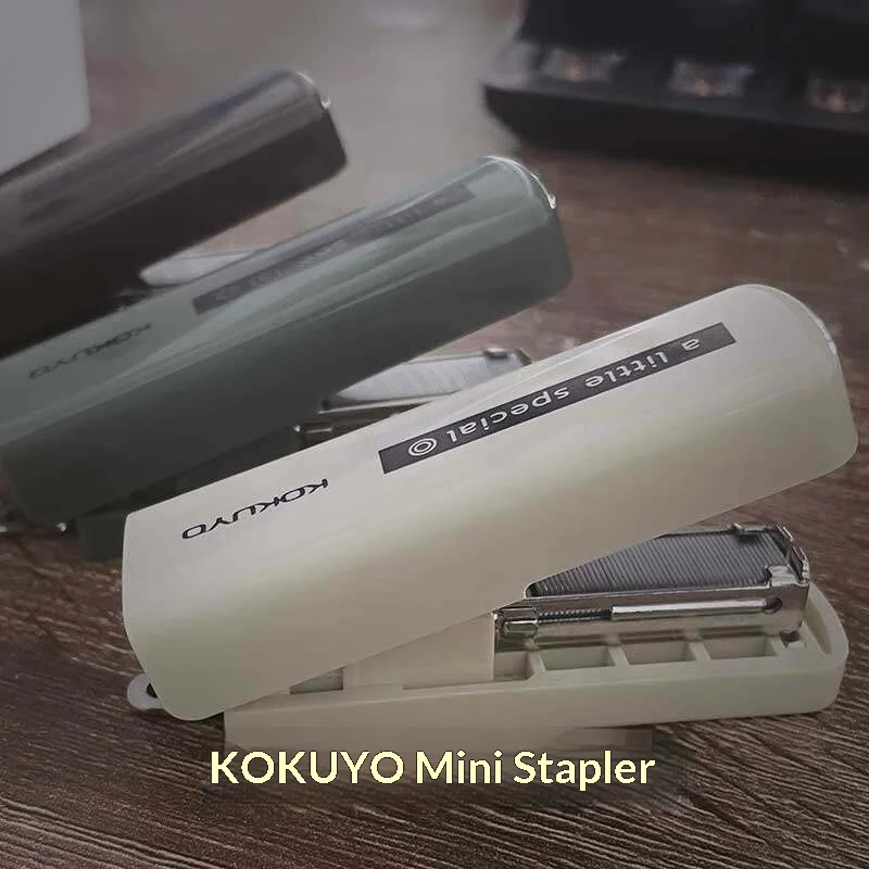 

KOKUYO Portable Multifunctional Mini Stapler Suitable 10# Staple Pin,A Paper Stationery Fixture Suitable For Student Office Use