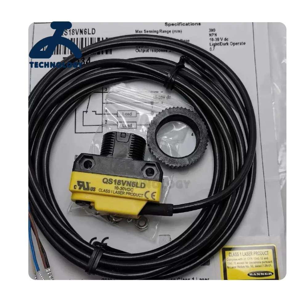 Original New Banner photoelectric switch QS18VN6DB QS18VP6DB QS18VN6LV QS18VP6D QS18VN6D QS18VN6LP QS18VP6LP QS18VN6AF100