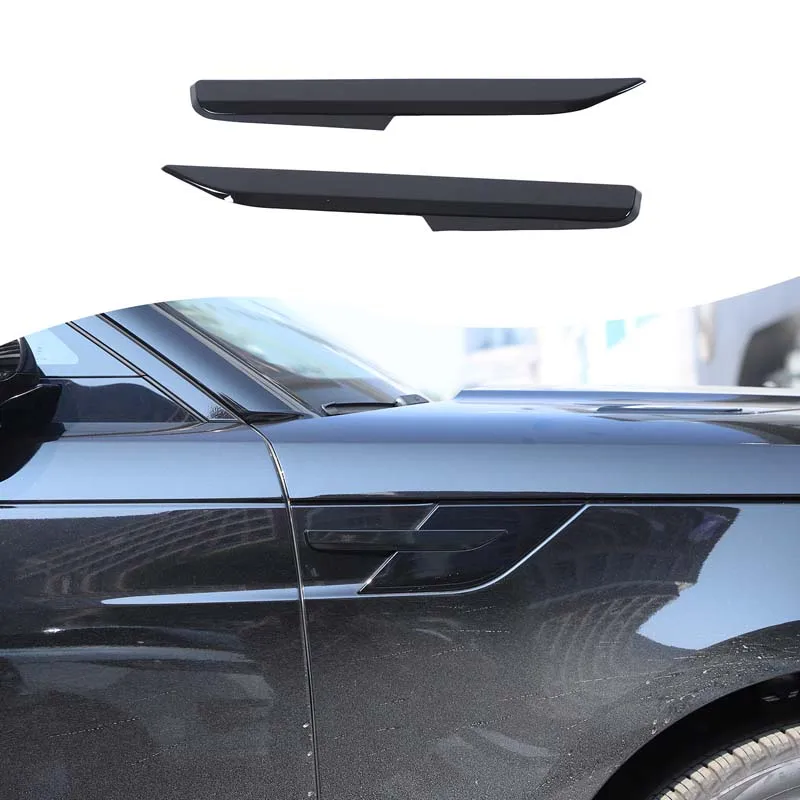 

Набор из 2 предметов из АБС-пластика из углеродного волокна для Land Rover Range Rover Sports 2023 + автомобильное воздуховыпускное отверстие, крыло, декоративная полоса, защитные аксессуары