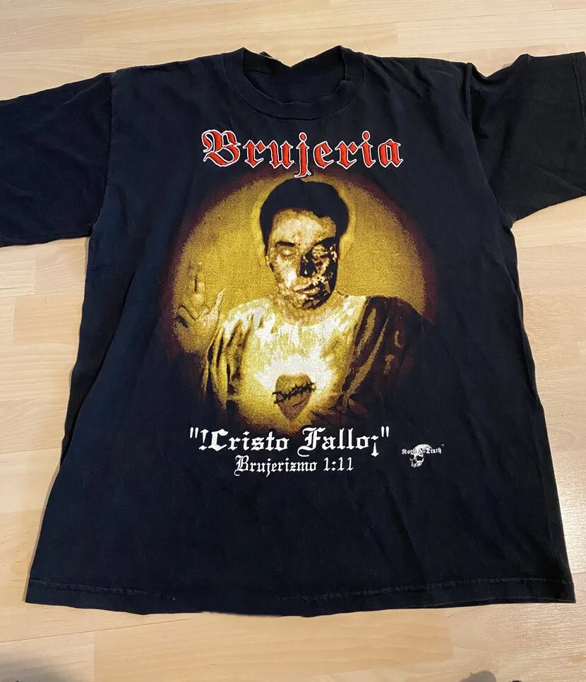 Brujeria Band Gift For Friends Black T-Shirt Cotton All Size JH134