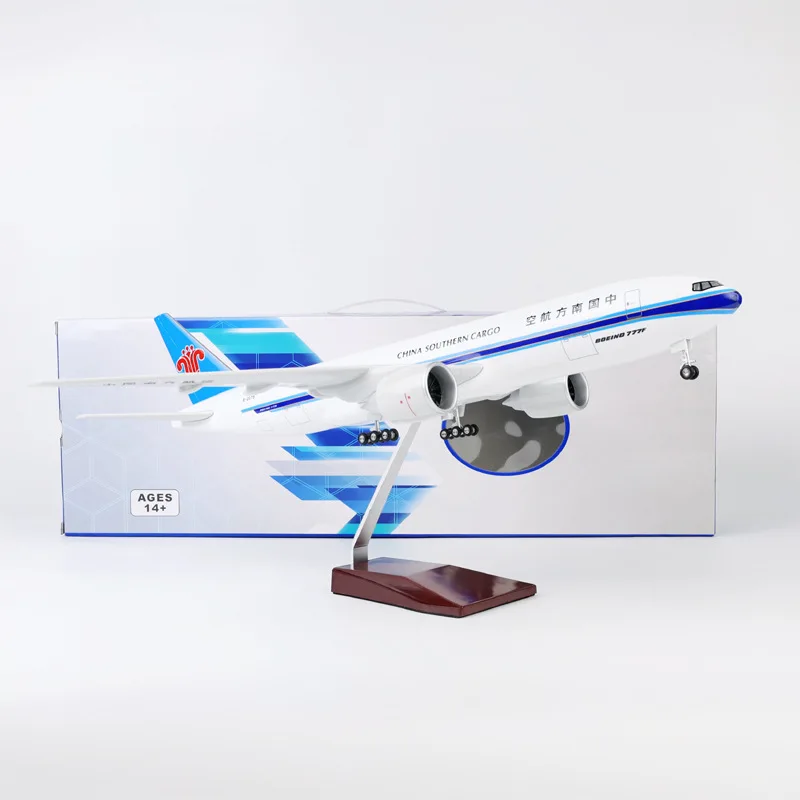 

1/157 Scale China Southern Airlines Cargo B777 Resin Diecast Airplane Model Toy Kit with Stand for Collections Displays Gift