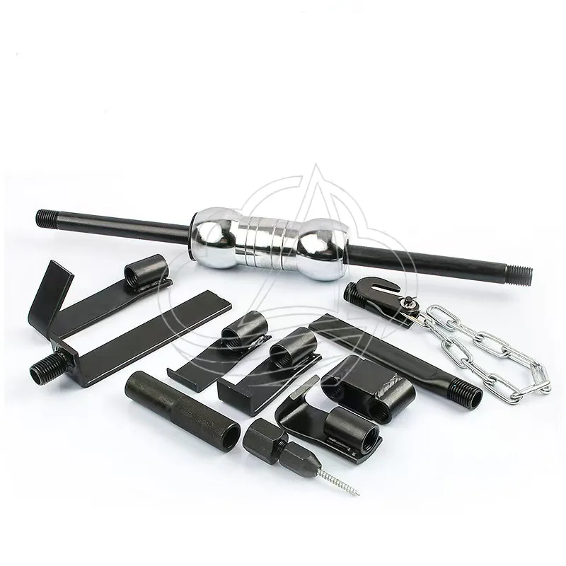 Auto Body Dent Puller Sliding Hammer Professional Sheet Metal Repair Tool Car Dent Removal Maintenance Kit