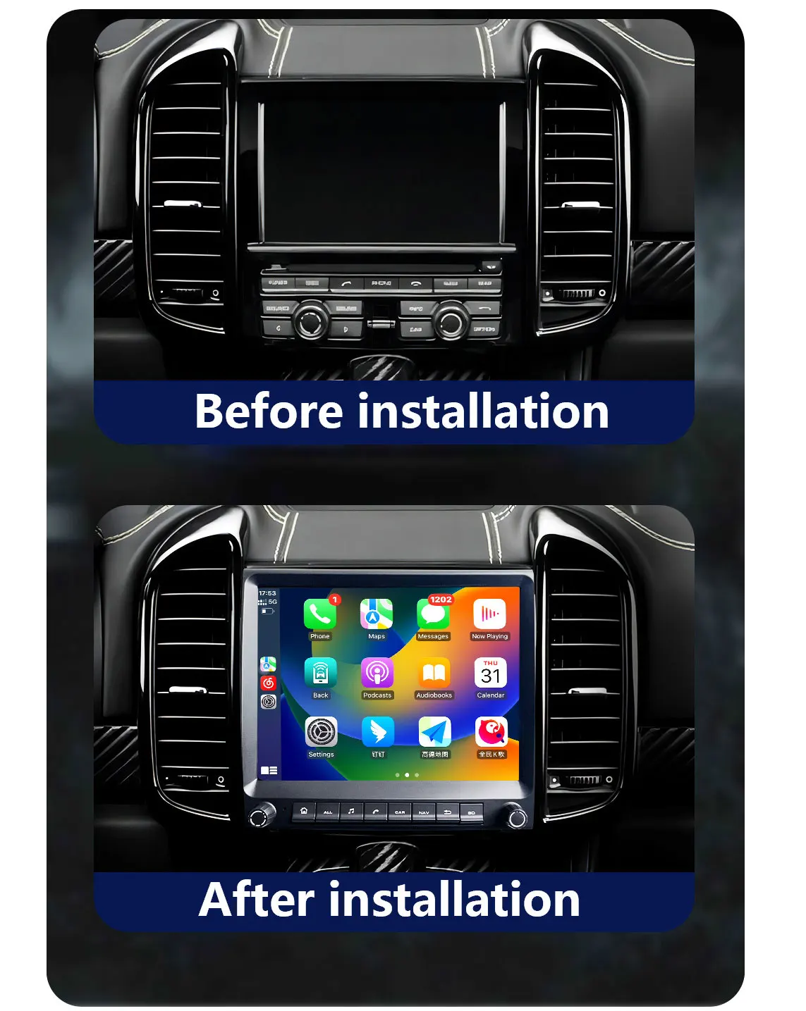 CHSTEK Car Radio Carplay For Porsche Cayenne II 2 2011 2012 2013 2014-2017 Bluetooth Android Stereo Multimedia Wireless WIFI 4G