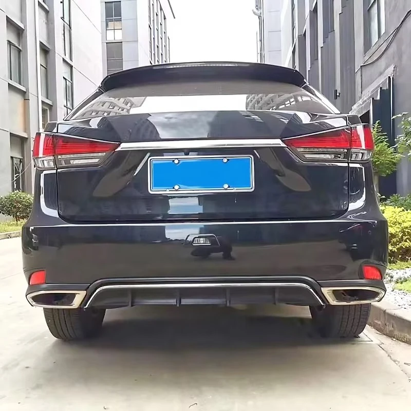 المصد الخلفي للسيارة 2009 2010 ترقية لكزس RX270 2018 F الرياضة نمط سيارة المصد الخلفي ل 2013 2015 RX 450 PP المواد #3