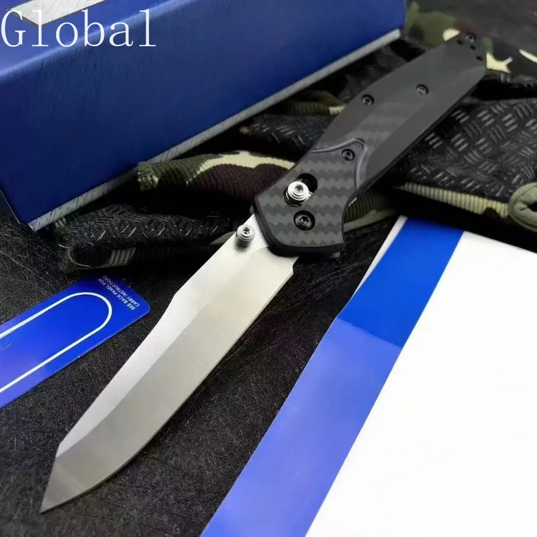 BM 940 EDC Knife with Black Nylon Glass Fiber Handle Folding Pocket Knife Outdoor Knives Multitool Camping Fishing Hunting Knife