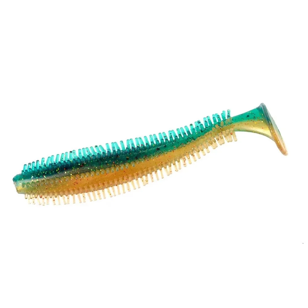 NGB 9/12cm Silicone Bait Smell Soft Fishing Lure 4-5pcs Jigging Worm Shad Artificial Fishing Bait For Bass Wobblers