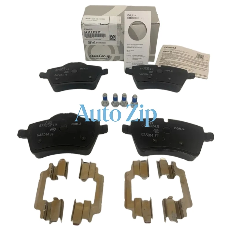 OEM Brake Pads For Mini Clubman R55, Mini R50, R53, R56, R57, R58, R59, Paceman R61 34116770251