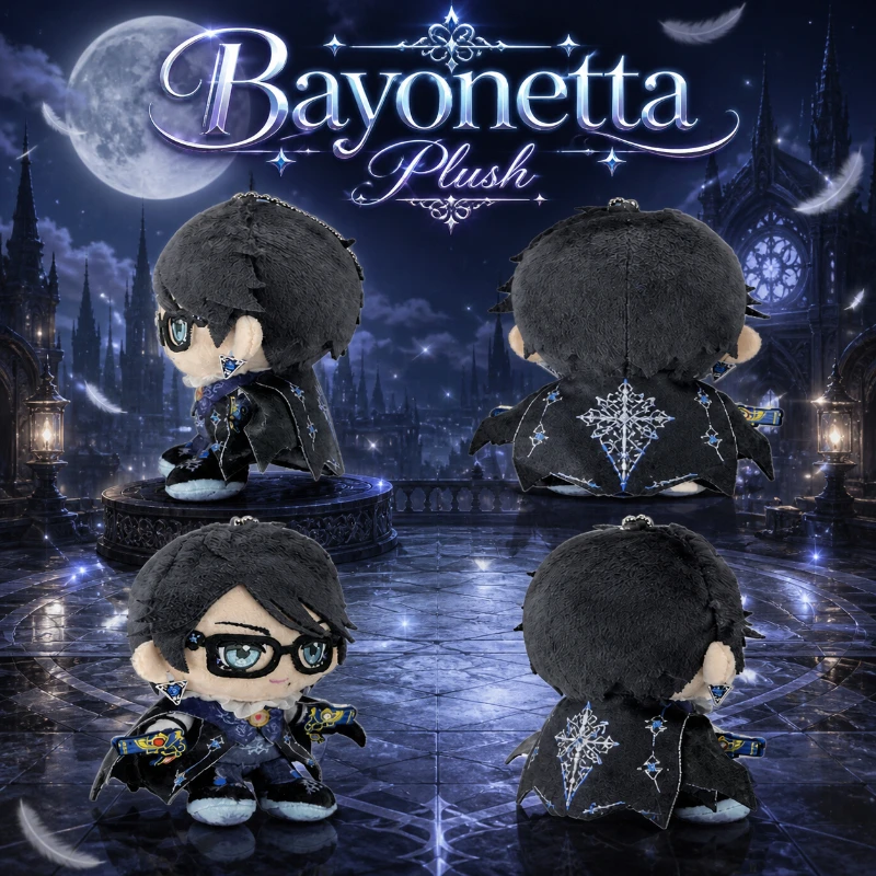 

2026 Bayonetta 2 Plush Toy Cute Game Character Plushie Soft Stuffed Doll Kawaii Kids Birthday Gift Home Room Decor Collectible