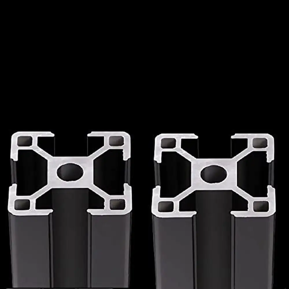 3030 Aluminum Extrusion Profile Black Anodized Linear Rail Guide Frame 1500mm 3D Printer CNC DIY Kit 2Pcs