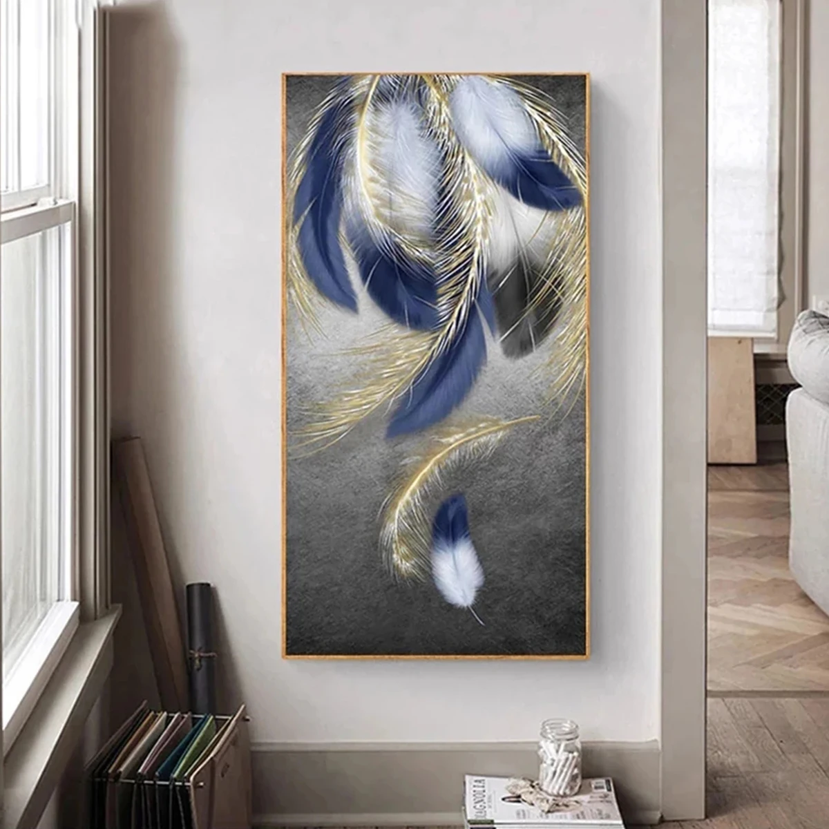 Feather Diamond Painting Dream Catcher Diamond Mosaic Abstract Cross Stitch Kit Embroidery Large Size DIY Diamond Art Home Decor