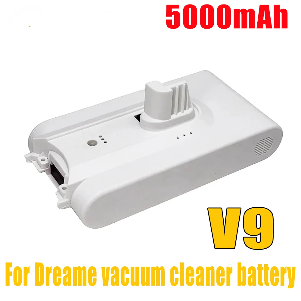 

Original 5000mAh Lithium Batteryfor Dreame V8 V9 V10 V9P XR VVN3 VVN4 Handheld Cordless Vacuum Cleaner Parts Replacement Battery