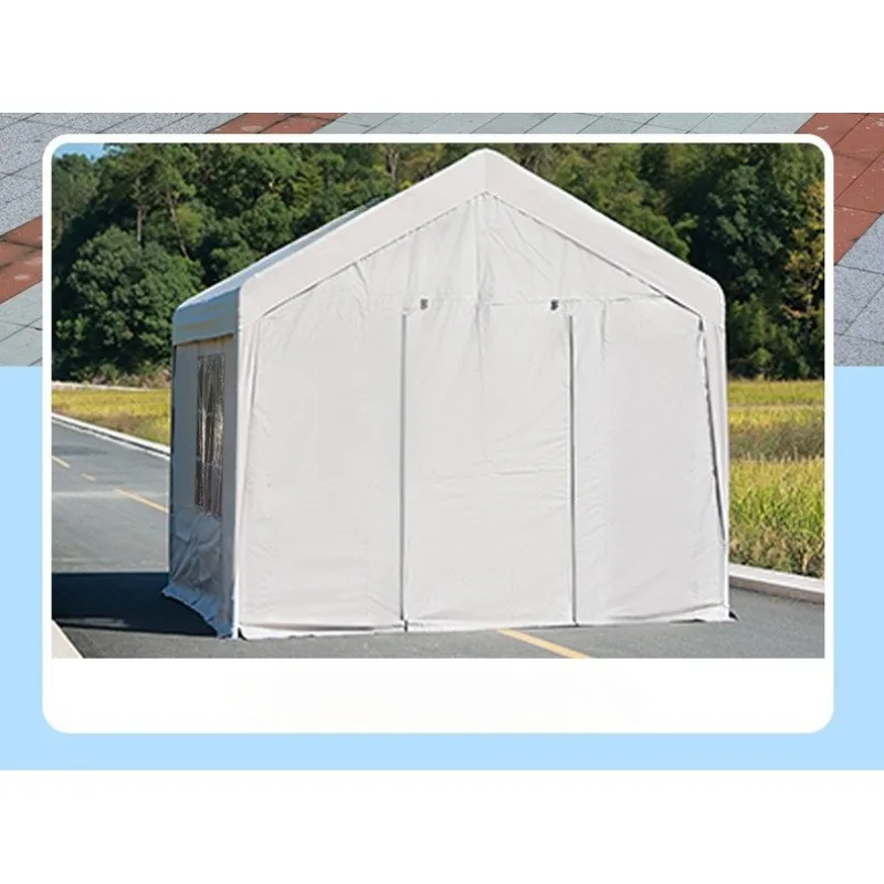 

Outdoor Mobile Tent for Commercial Use with Simple Four-corner Parking Shelter and Sunshade for Beer Festival Event Tent
