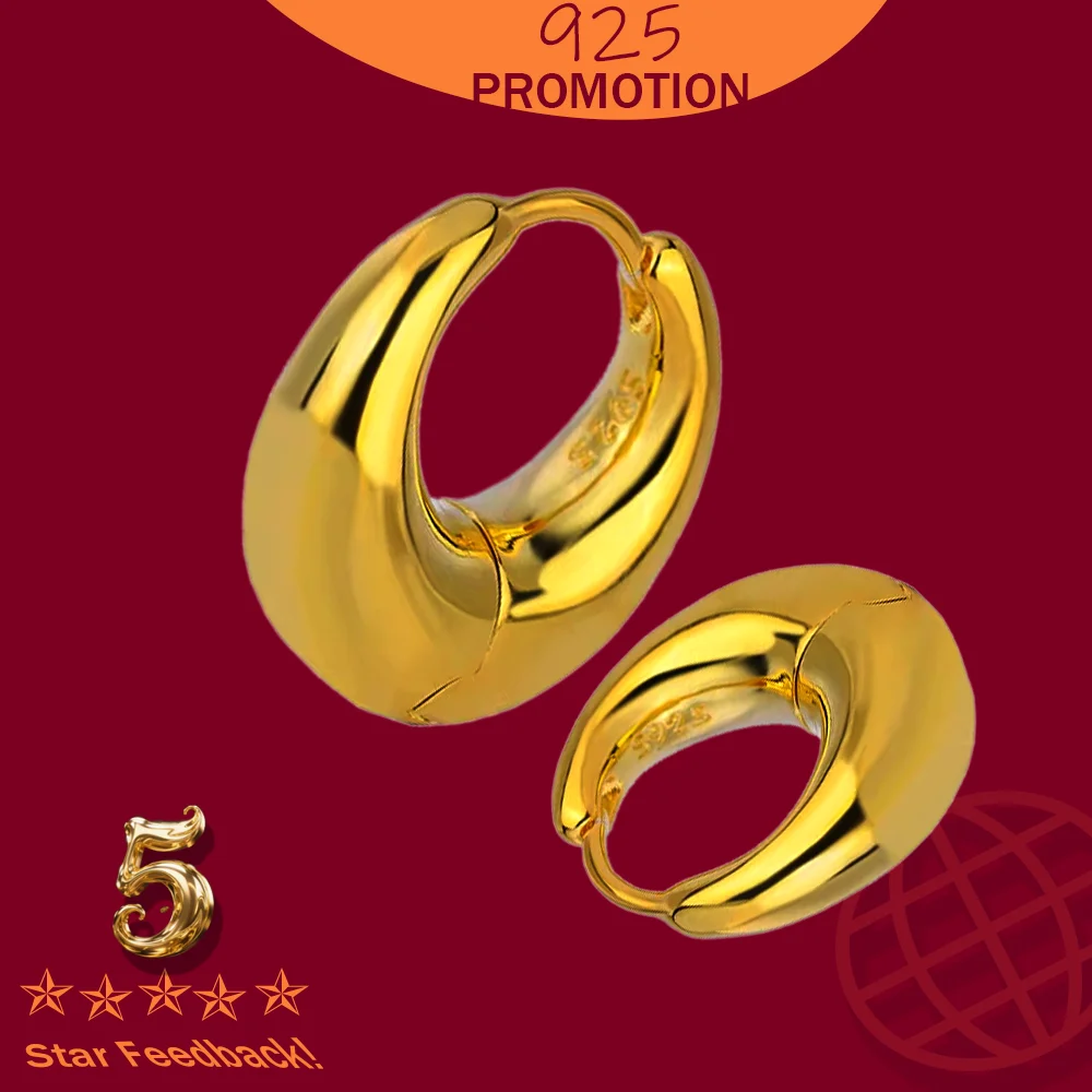 

Stamp 925 Sterling Silver Earrings for Woman Korean Crystal 2025 New Design Irregular U-shaped Fashion Jewelry Accessories Girls